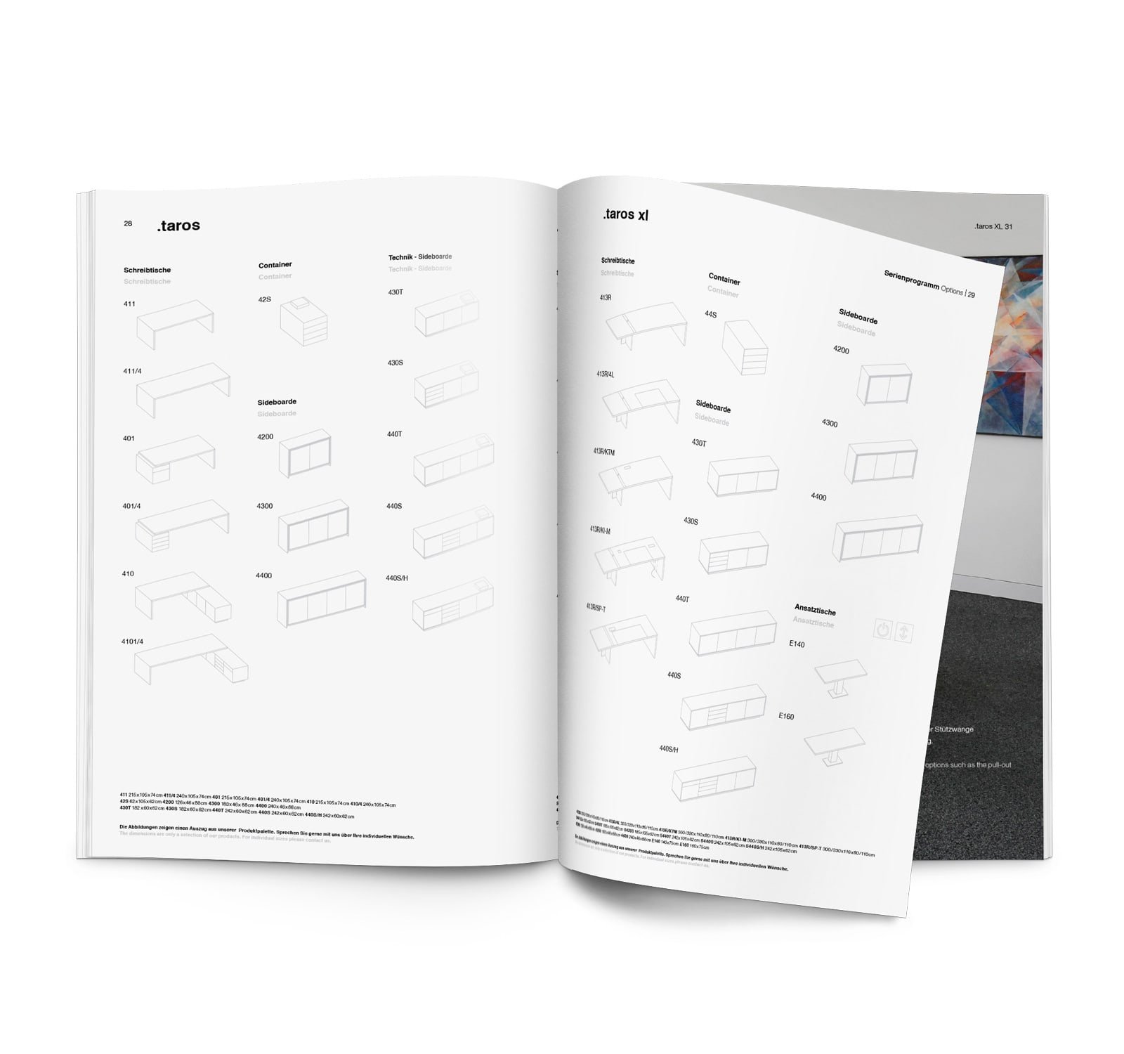 "Produktkatalog Chefzimmer – Spiegels First Class Office Manufacturing"