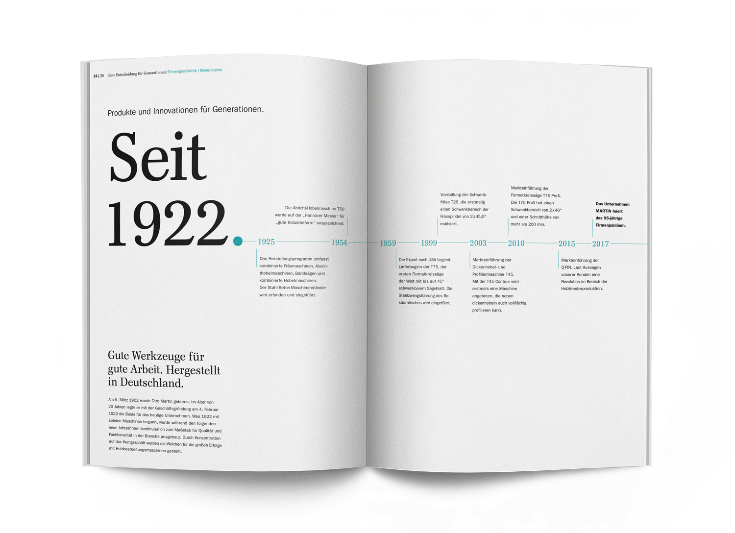 "Printmedien | Corporate Design MARTIN Maschinenbau – ZWEIPRO Werbeagentur"