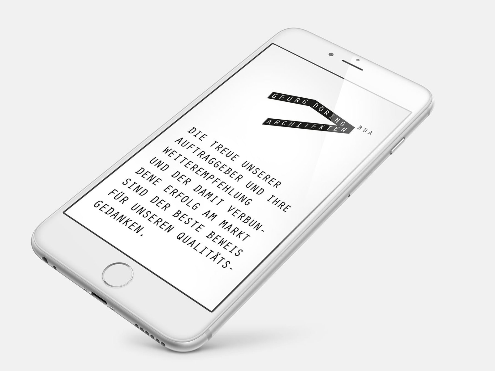 Responsive Webdesign | Webentwicklung Döring Architekten – ZWEIPRO Werbeagentur für Architekten
