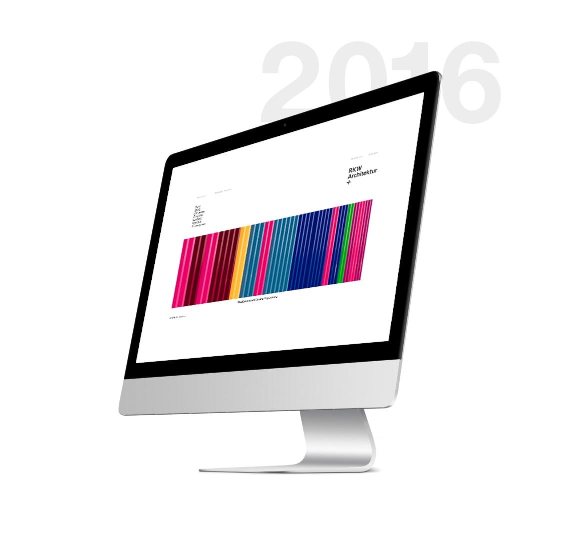 "Internetauftritt RKW Architektur – ZWEIPRO Werbeagentur für Architekten"